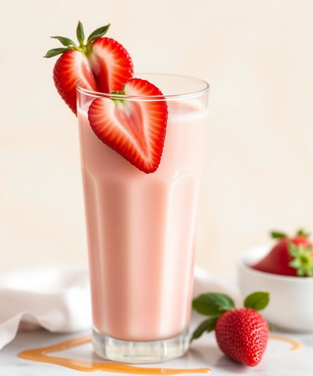 Fresh fruit smoothie